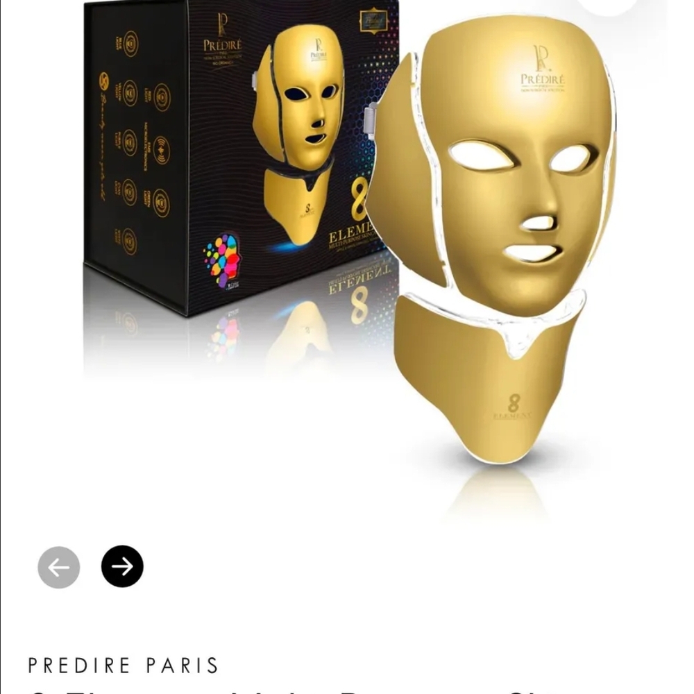 Predire Paris Gold LED Face Mask